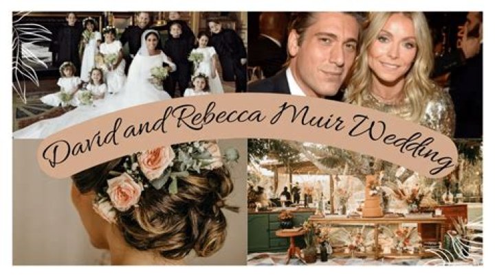 David and Rebecca Muir Wedding: The Love Story That Captured America&rsquo;s Heart