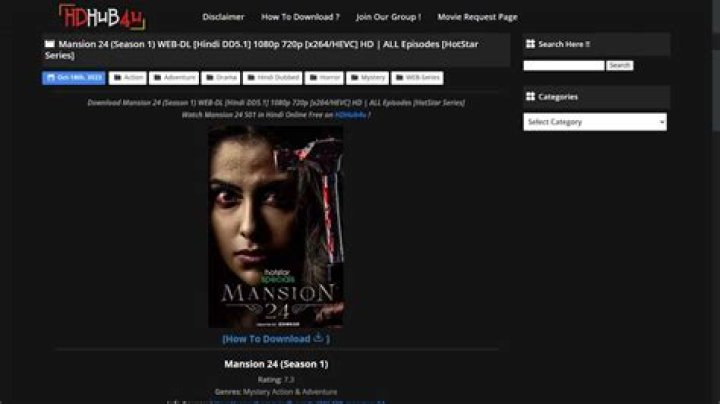 Downloaded from HDHub4u: Your Ultimate Guide to Exploring Movies and Entertainment