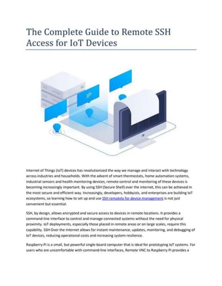 Remote IoT Platform SSH Download: Your Ultimate Guide